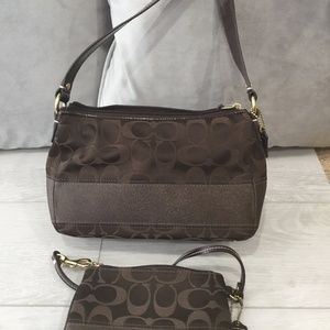 Coach purse set